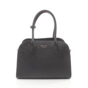 Pre-owned Leather totes Prada Vintage , Black , Dames