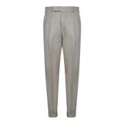 Beige Elegante Broek voor Mannen PT Torino , Beige , Heren