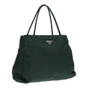 Pre-owned Nylon prada-bags Prada Vintage , Green , Dames