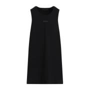 Zwarte Geribbelde Tanktop Fear Of God , Black , Heren