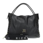 Zwarte Shopper met Studs John Richmond , Black , Dames