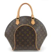 Pre-owned Canvas handbags Louis Vuitton Vintage , Brown , Dames