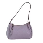 Pre-owned Canvas shoulder-bags Gucci Vintage , Purple , Dames