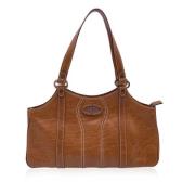 Pre-owned Leather gucci-bags Gucci Vintage , Brown , Dames