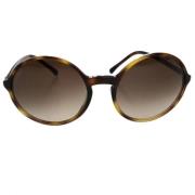 Pre-owned Plastic sunglasses Chanel Vintage , Brown , Dames