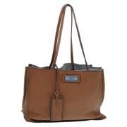 Pre-owned Leather prada-bags Prada Vintage , Brown , Dames