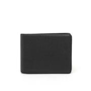 Pre-owned Leather wallets Louis Vuitton Vintage , Black , Dames