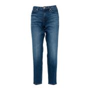 Blauwe Denim Straight Cut Jeans Don The Fuller , Blue , Dames