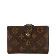 Pre-owned Canvas wallets Louis Vuitton Vintage , Brown , Dames