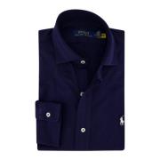 Casual Donkerblauw Polo Shirt Ralph Lauren , Blue , Heren