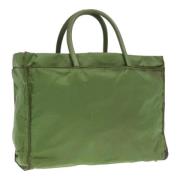 Pre-owned Nylon prada-bags Prada Vintage , Green , Dames