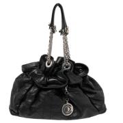 Pre-owned Leather dior-bags Dior Vintage , Black , Dames