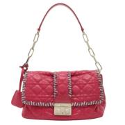 Pre-owned Leather dior-bags Dior Vintage , Pink , Dames