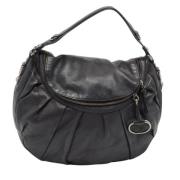 Pre-owned Leather handbags Gucci Vintage , Black , Dames