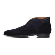 Blauwe Suède Heren Nette Schoenen Magnanni , Blue , Heren