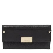 Pre-owned Leather clutches Jimmy Choo Pre-owned , Black , Dames