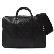 Pre-owned Fabric gucci-bags Gucci Vintage , Black , Dames