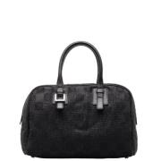 Pre-owned Canvas handbags Loewe Pre-owned , Black , Dames