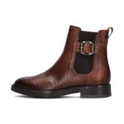 Stijlvolle Cognac Chelsea Boots Notre-v , Brown , Dames