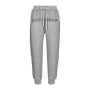 Logo Joggingbroek Dolce & Gabbana , Gray , Heren