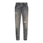 Slim-Cut Jeans Dolce & Gabbana , Blue , Heren