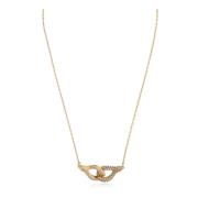 Hanger Ketting Tory Burch , Yellow , Dames