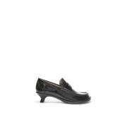 Stijlvolle Slip-On Loafer Schoenen Loewe , Black , Dames