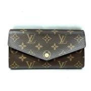 Pre-owned Canvas wallets Louis Vuitton Vintage , Pink , Dames