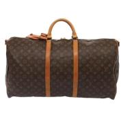 Pre-owned Canvas travel-bags Louis Vuitton Vintage , Brown , Dames