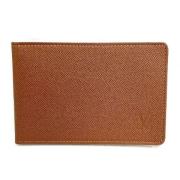 Pre-owned Leather wallets Louis Vuitton Vintage , Brown , Dames