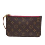 Pre-owned Canvas louis-vuitton-bags Louis Vuitton Vintage , Brown , Da...