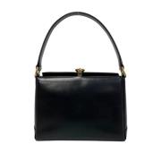 Pre-owned Leather gucci-bags Gucci Vintage , Black , Dames