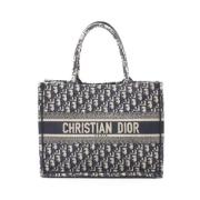 Pre-owned Canvas dior-bags Dior Vintage , Blue , Dames