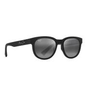 Gepolariseerde Mat Zwart Gespiegelde Zonnebril Maui Jim , Black , Unis...