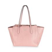 Pre-owned Leather gucci-bags Gucci Vintage , Pink , Dames