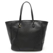 Pre-owned Leather gucci-bags Gucci Vintage , Black , Dames