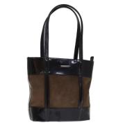 Pre-owned Suede gucci-bags Gucci Vintage , Brown , Dames