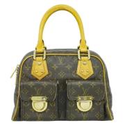 Pre-owned Canvas louis-vuitton-bags Louis Vuitton Vintage , Brown , Da...