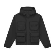 3D Zakken Hoodie Jas Arte Antwerp , Black , Heren