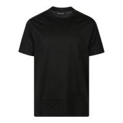 Logo Grafisch T-shirt Emporio Armani , Black , Heren