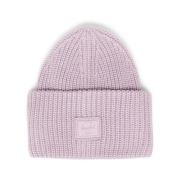 Roze Katoenen Beanie Hoed Herfst/Winter 2024 Herschel , Pink , Dames