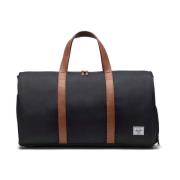 Zwarte Duffle Tas Herfst/Winter 2024 Herschel , Black , Heren