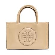 Handtas Ella Mini Tory Burch , Beige , Dames