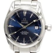 Pre-owned Metal watches Omega Vintage , Blue , Heren