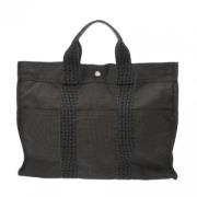 Pre-owned Canvas totes Hermès Vintage , Gray , Heren