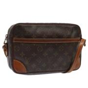 Pre-owned Canvas louis-vuitton-bags Louis Vuitton Vintage , Brown , Da...