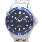 Pre-owned Metal watches Omega Vintage , Blue , Dames