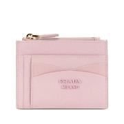 Pre-owned Leather wallets Prada Vintage , Pink , Dames