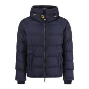 Blauwe Norton Gewatteerde Jas Parajumpers , Blue , Heren