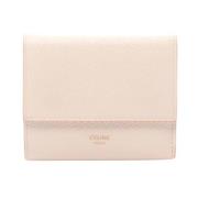 Pre-owned Leather wallets Celine Vintage , Pink , Dames